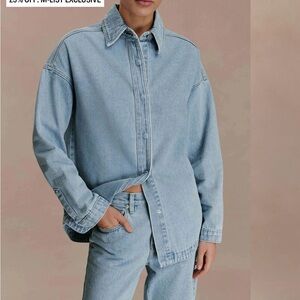 Meshki Light Blue Denim Jacket